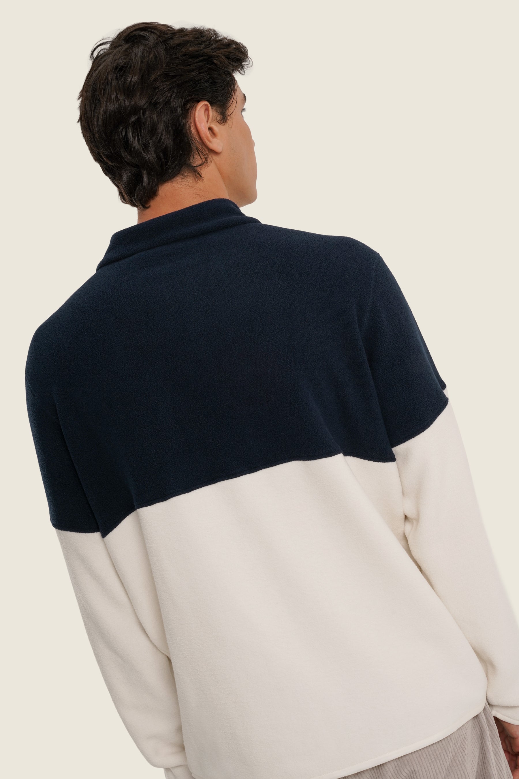 Camisola Polar Branco Carbono