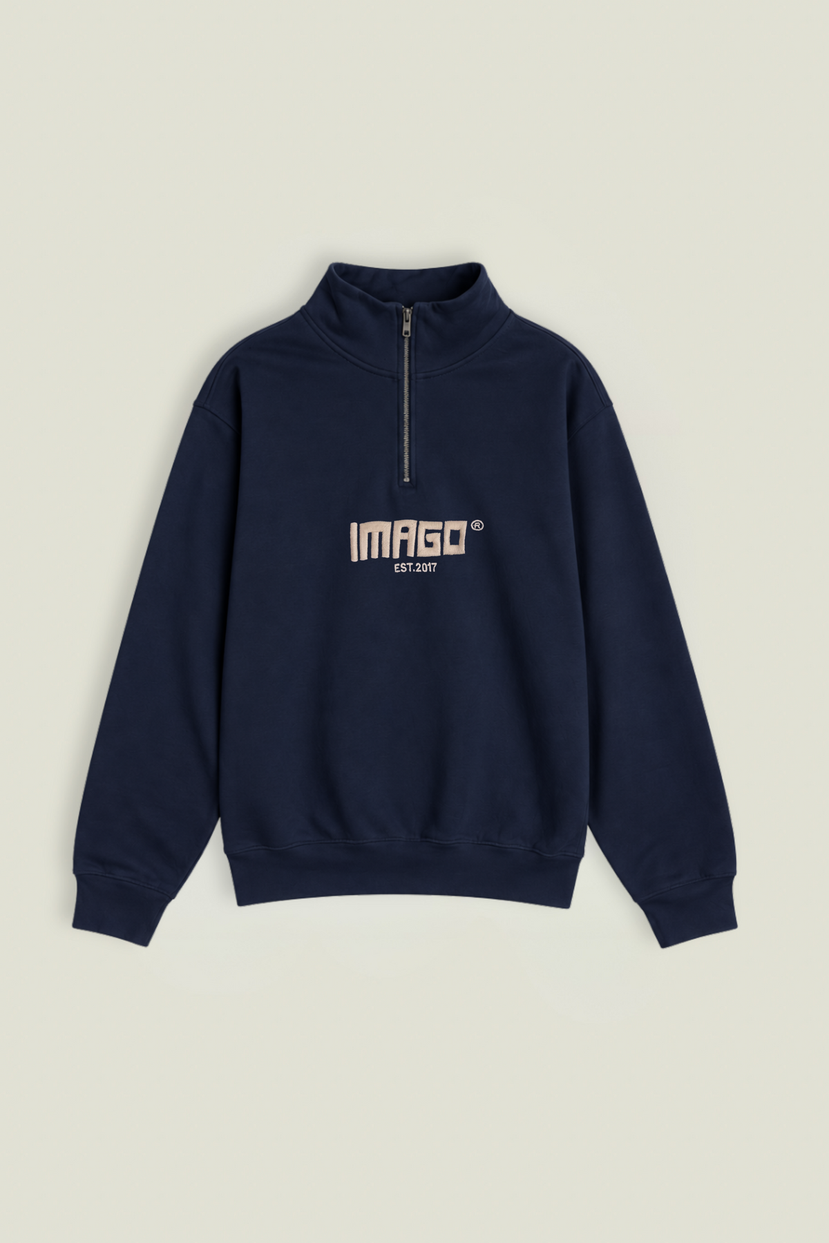 Navy Zipper