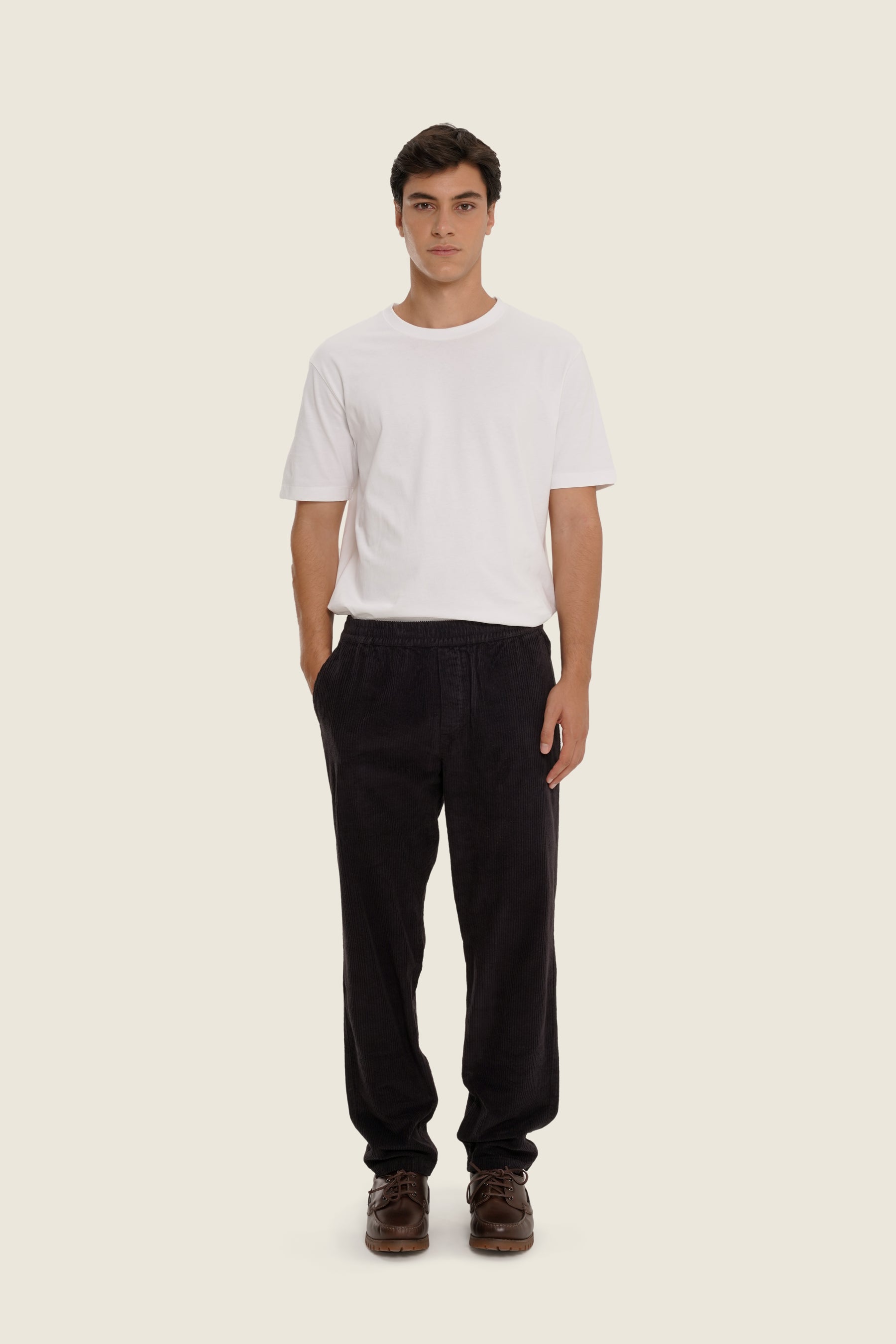 Carbon Corduroy Trousers