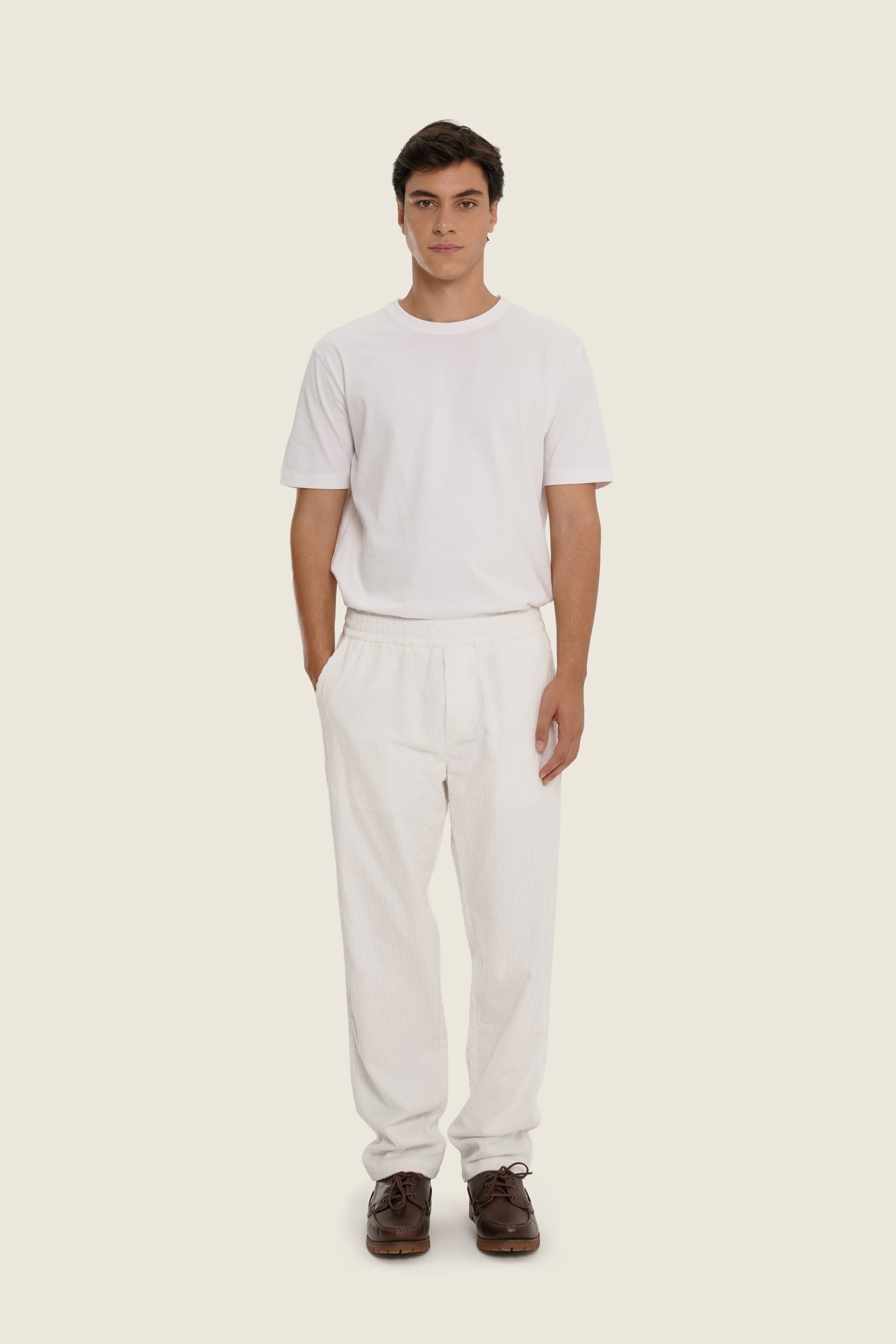 Snow White Corduroy Trousers