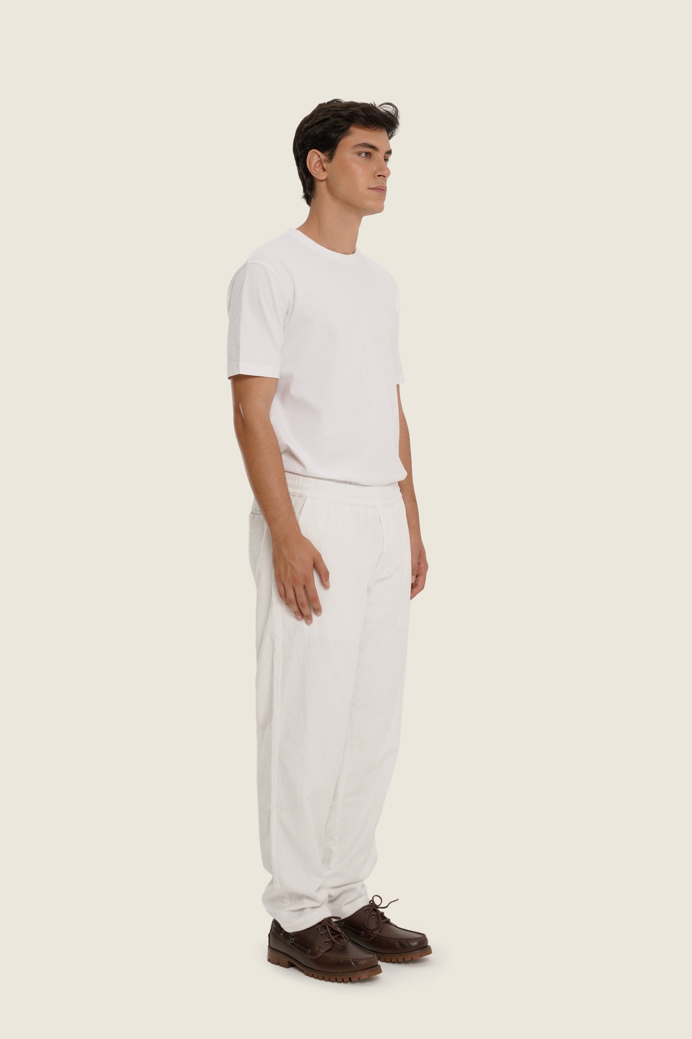 Snow White Corduroy Trousers