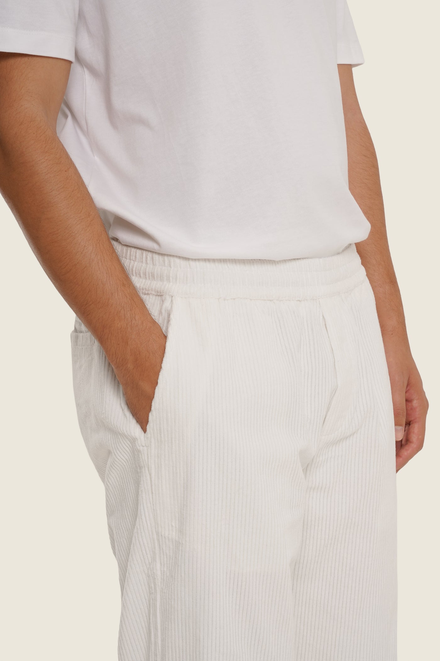 Snow White Corduroy Trousers