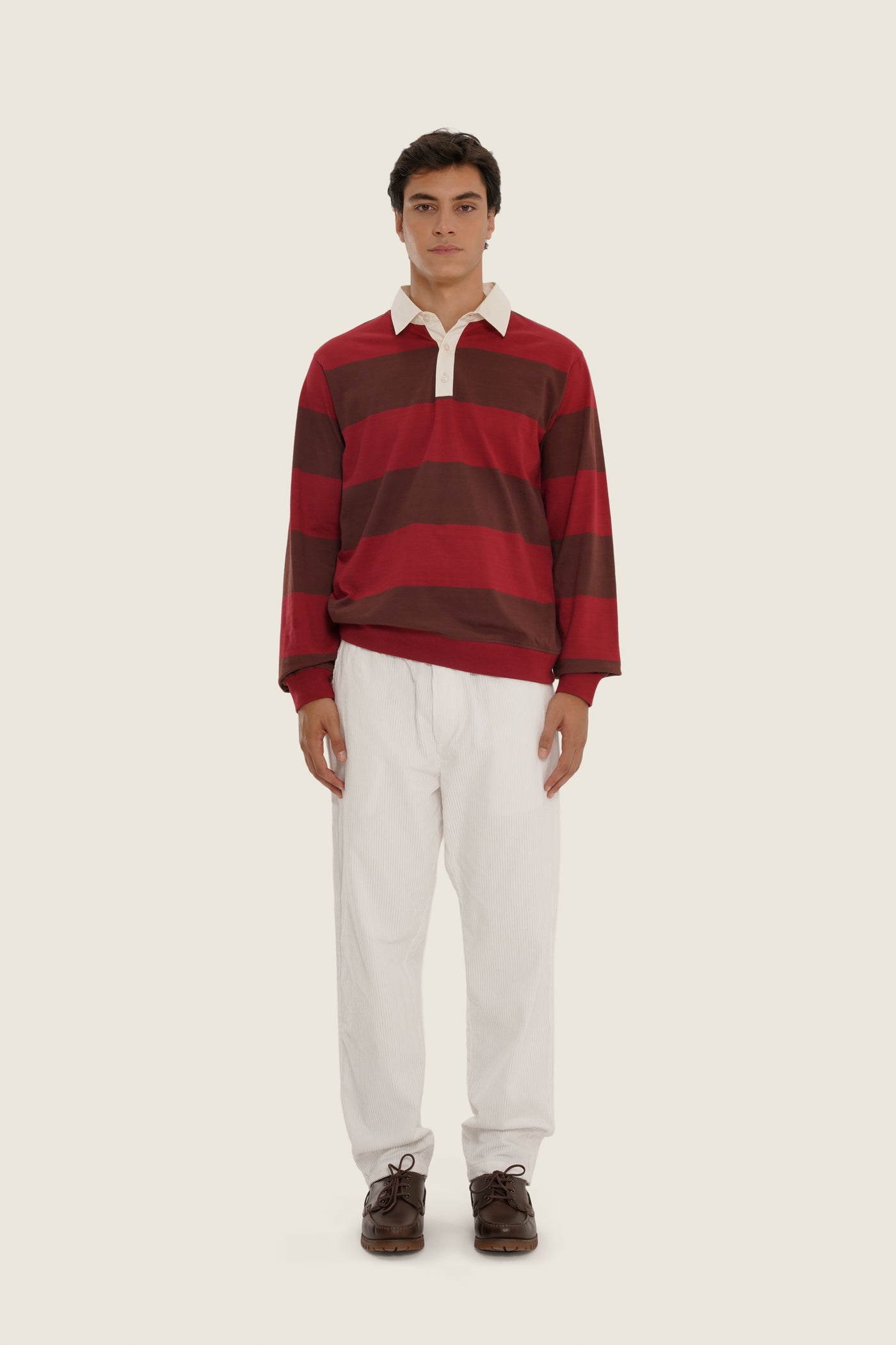 Stripes Polo Long Sleeve