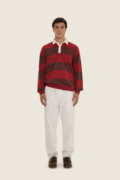 Stripes Polo Long Sleeve
