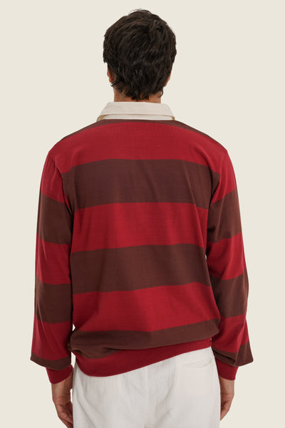 Stripes Polo Long Sleeve