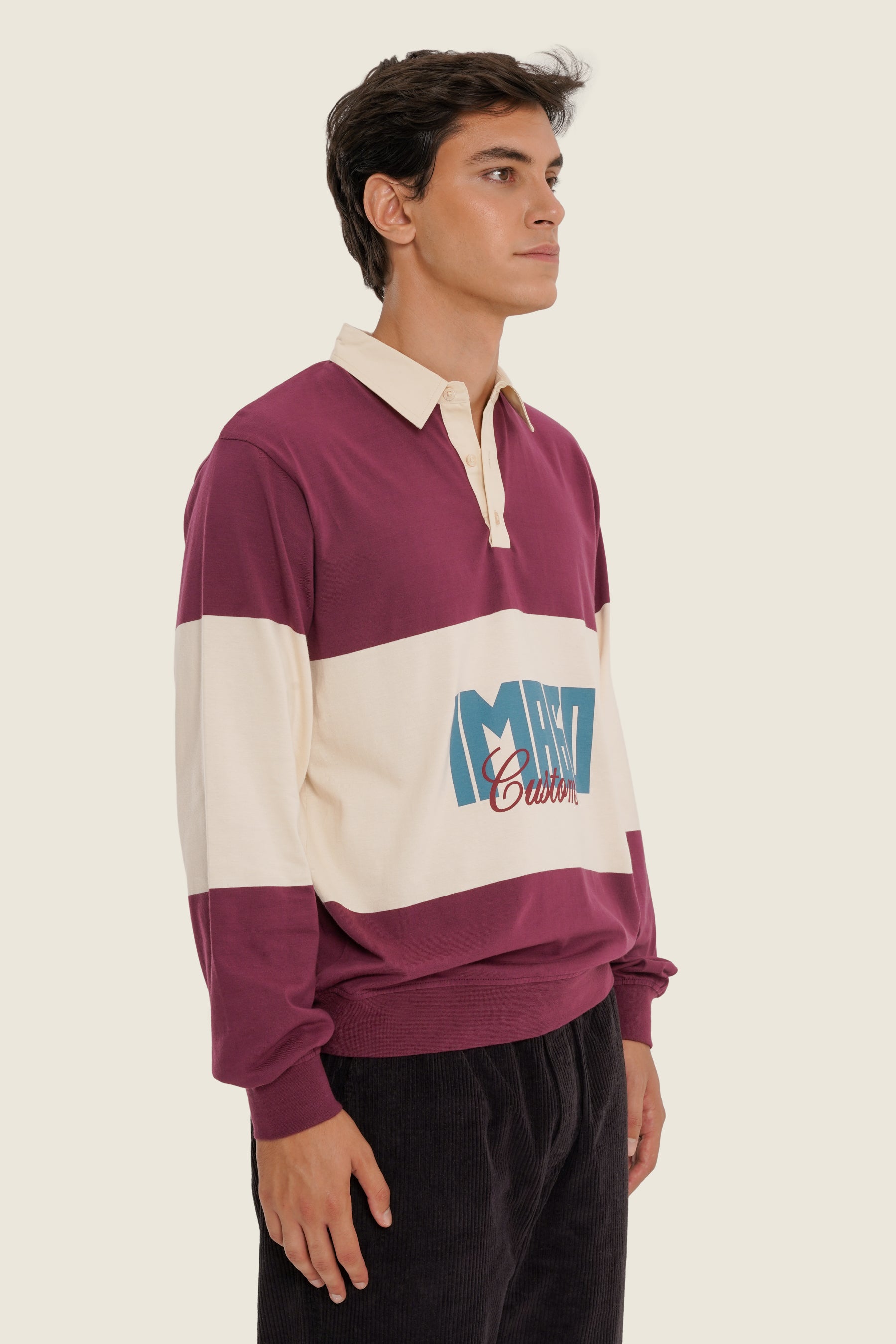 Polo Customs de Manga Comprida