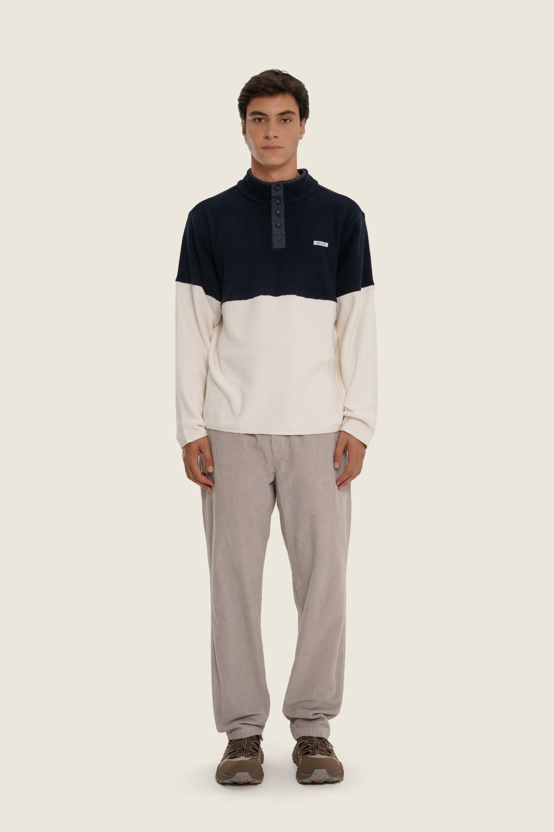 Carbon White Polar Sweater