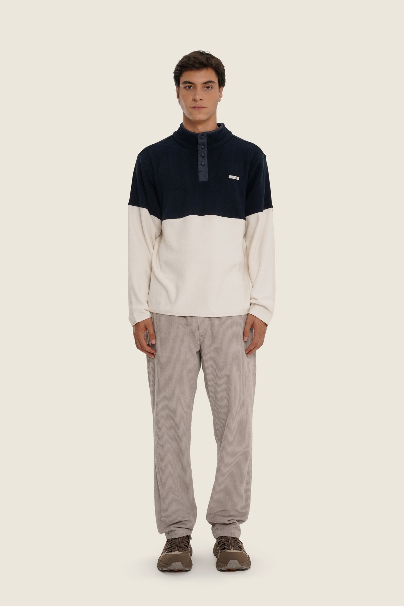 Carbon White Polar Sweater