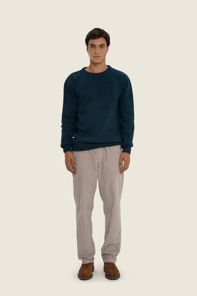 Dark Blue Knit Sweater