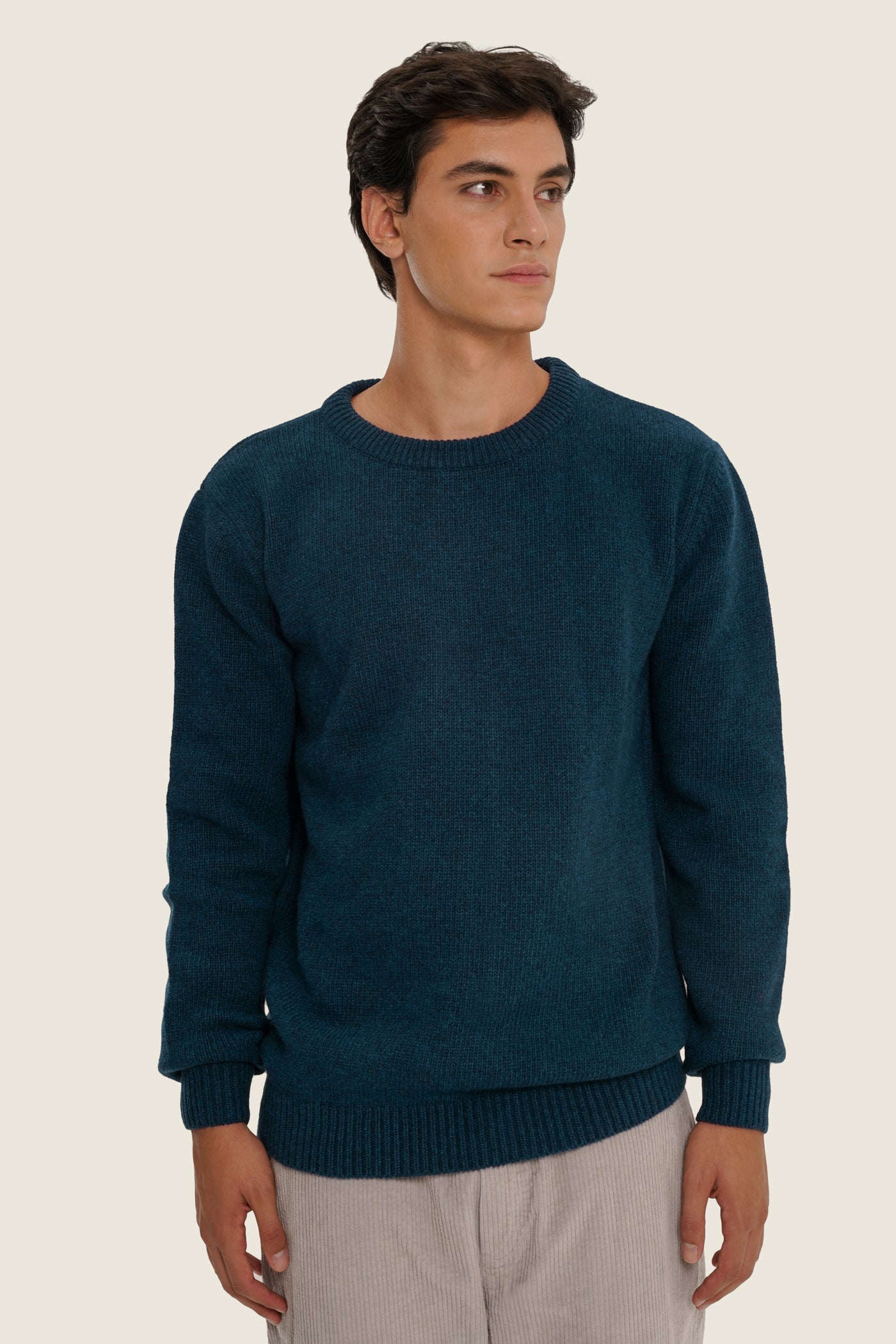 Dark Blue Knit Sweater