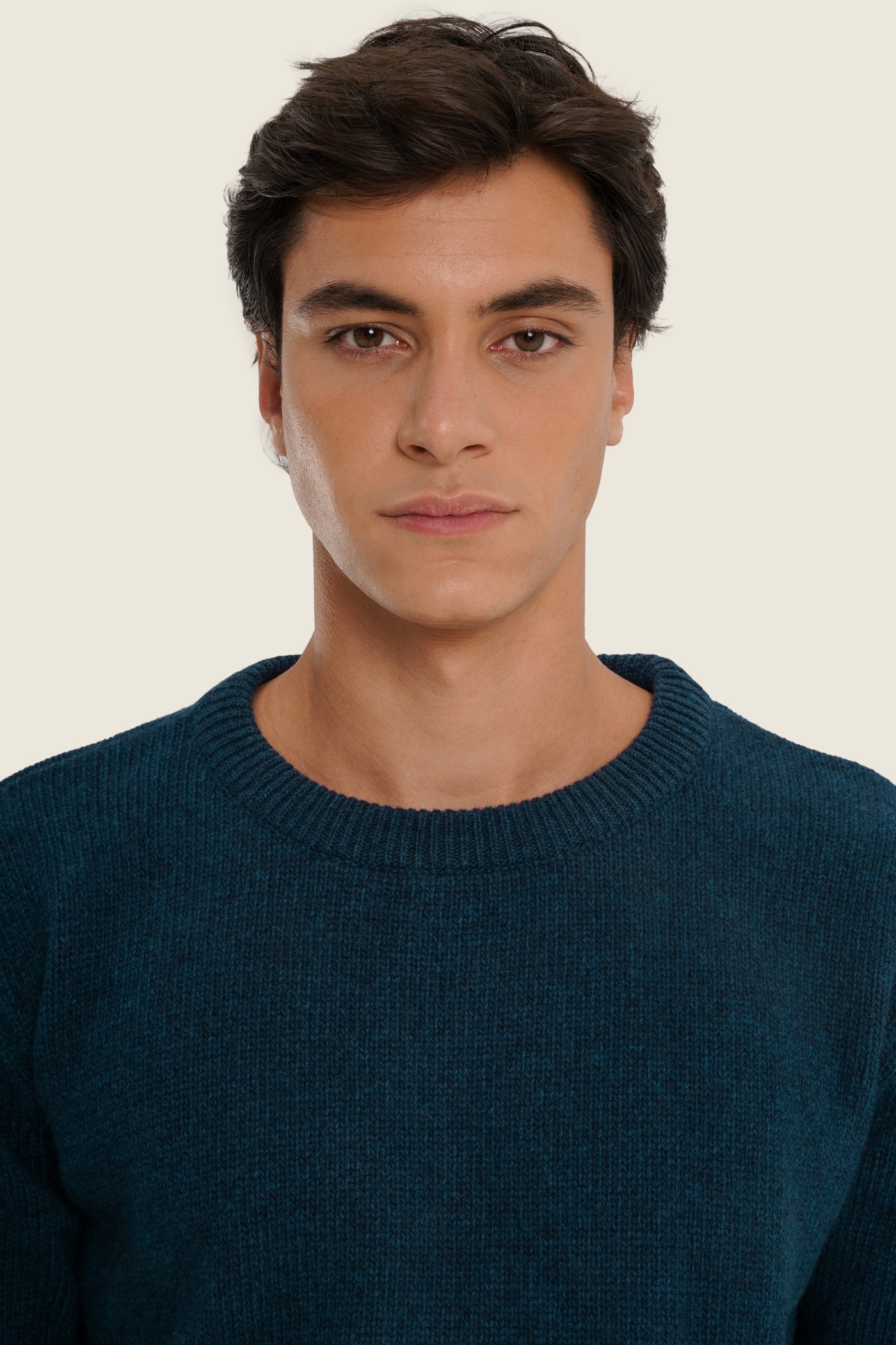 Dark Blue Knit Sweater