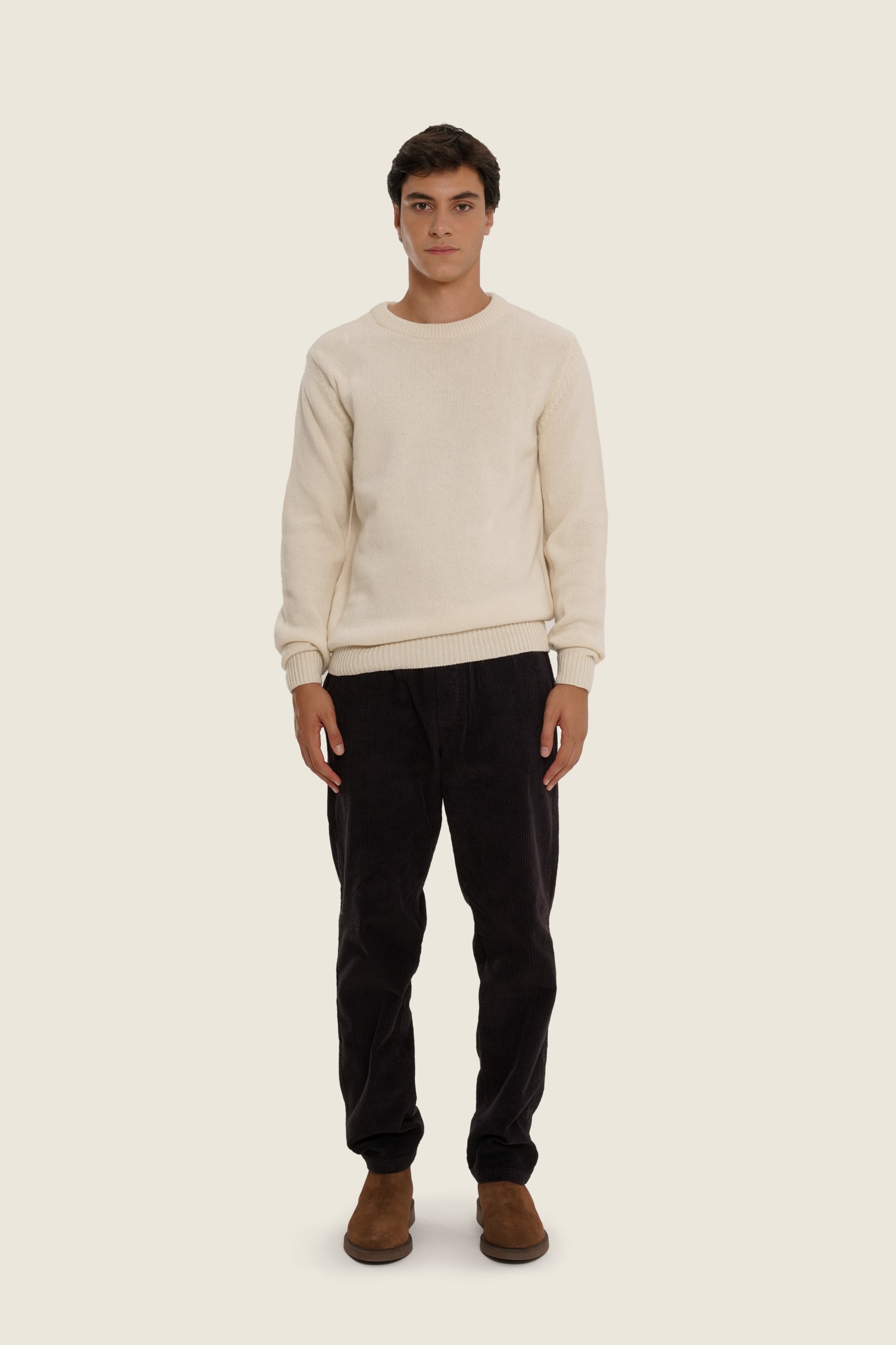 Snow White Knit Sweater