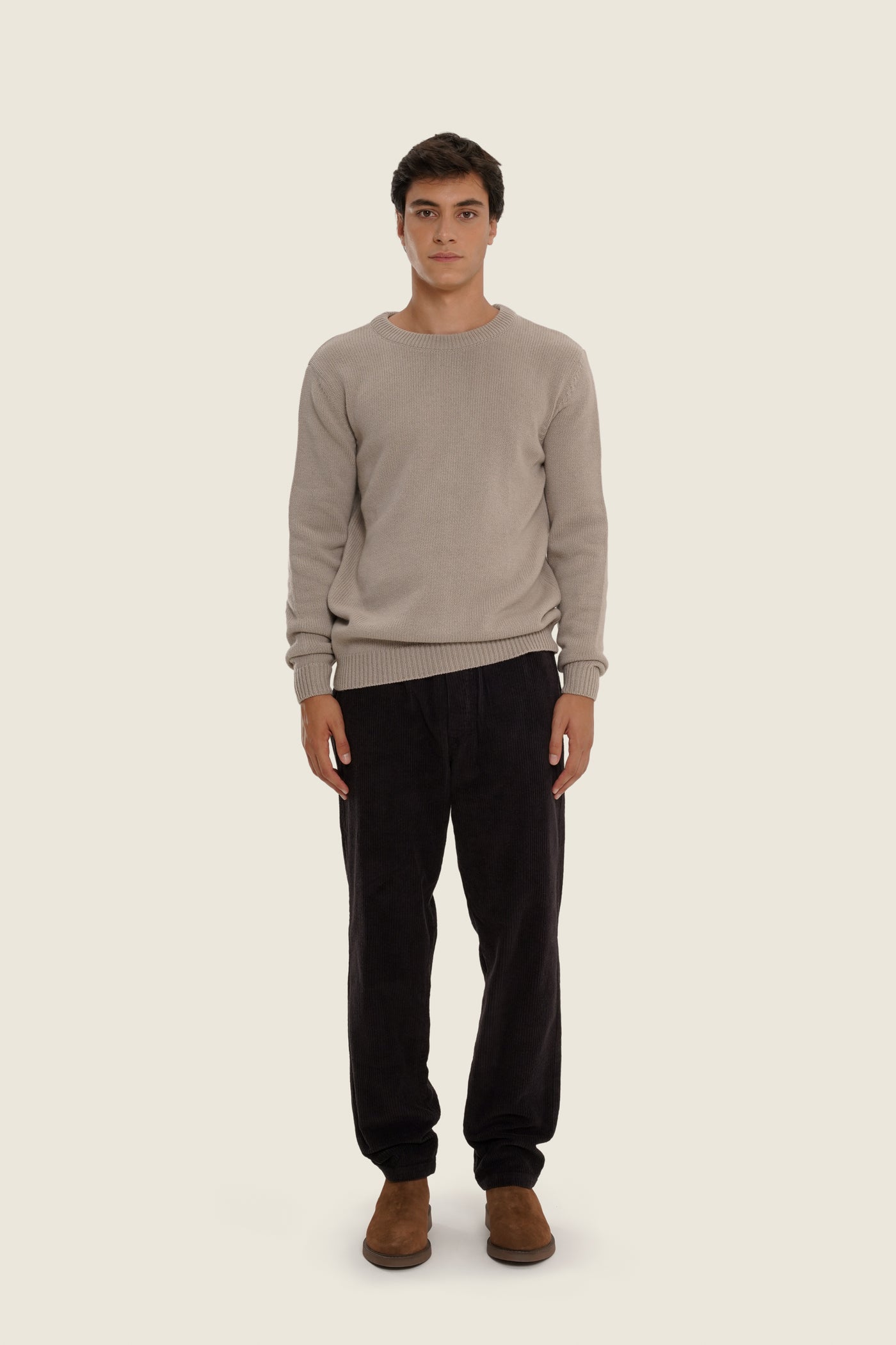 Grey Knit Sweater