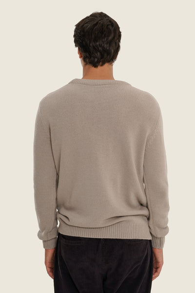Grey Knit Sweater