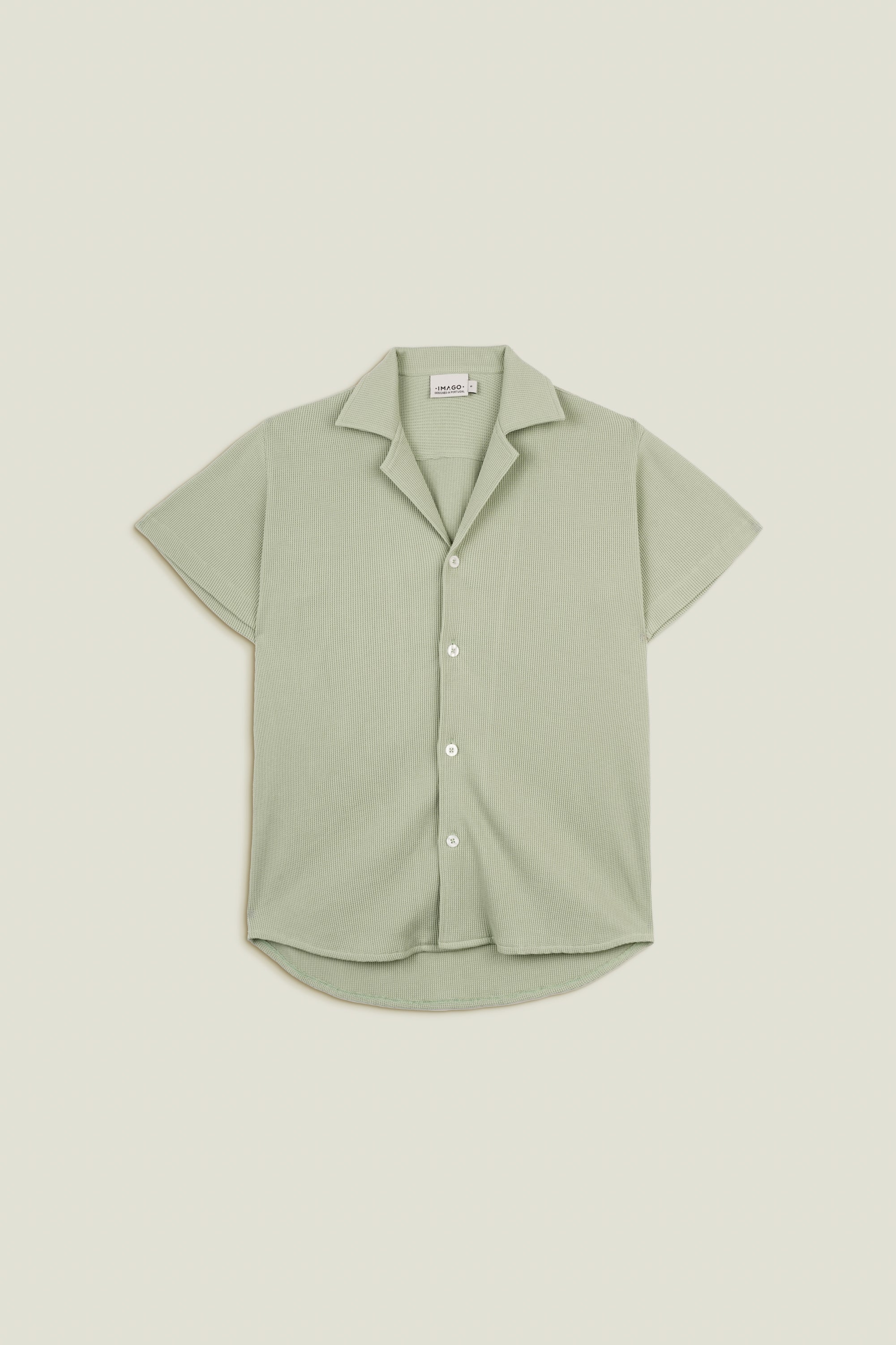 Green Waffle Shirt