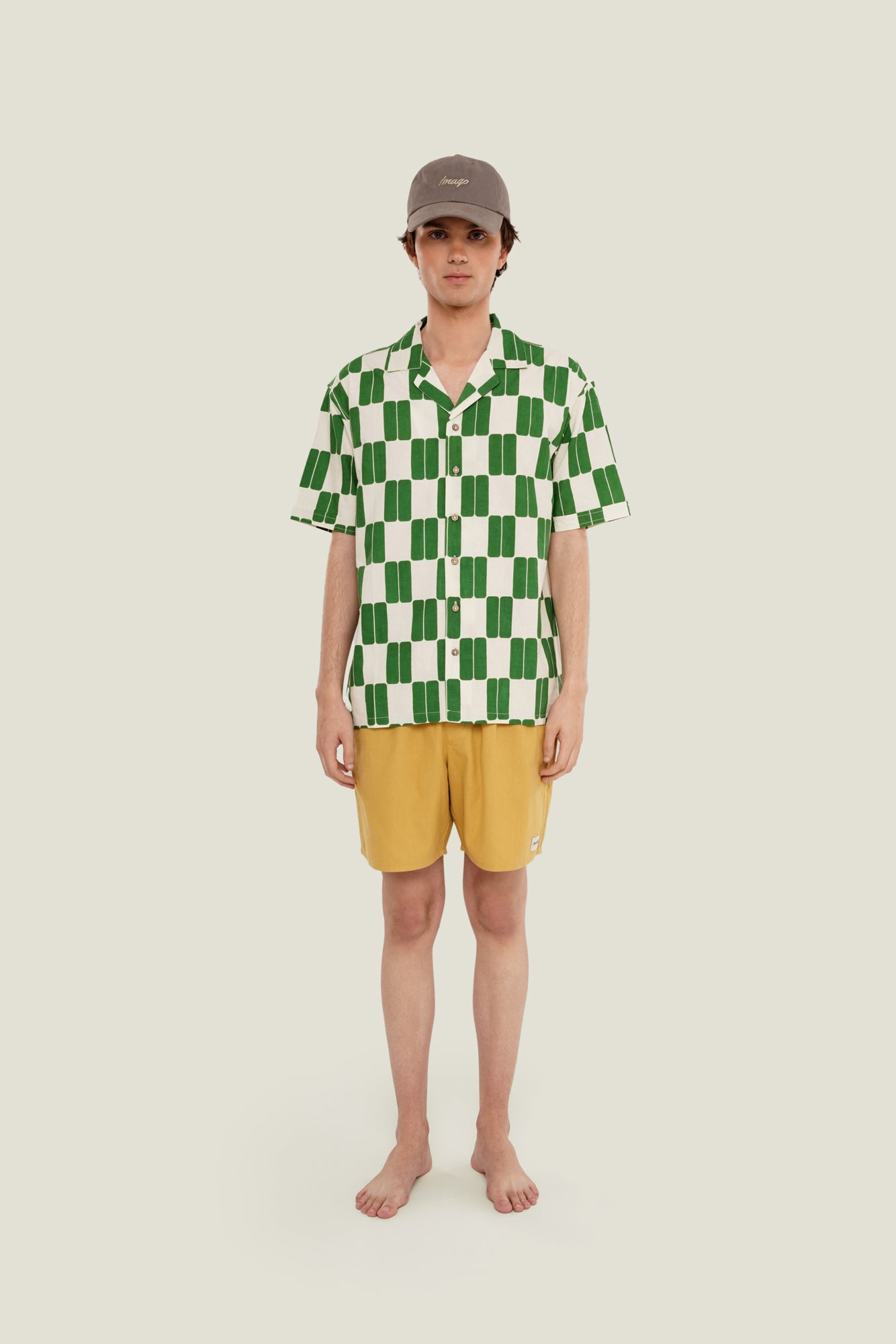 Green Tiles Shirt